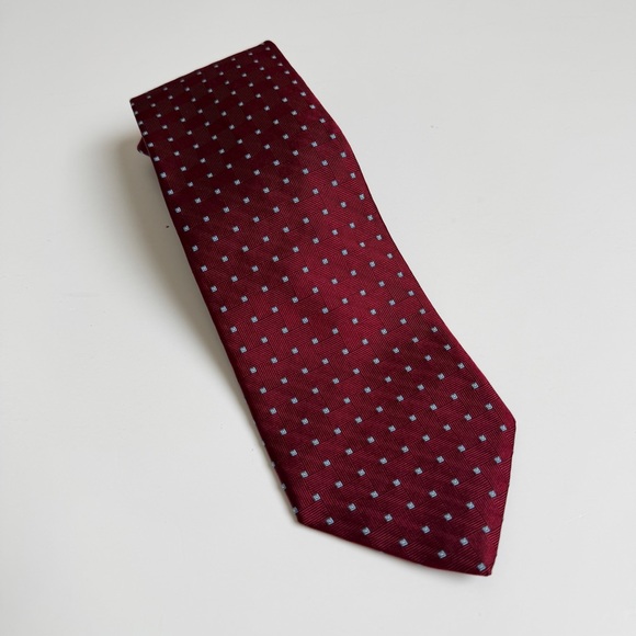 Brooks Brothers Maroon Silk Tie 60 inch - Picture 2 of 6